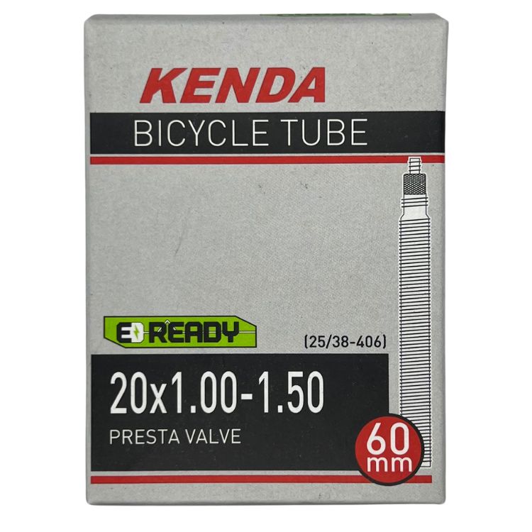 KENDA 20 x 1.00 - 1.50 (25/38-406) 60MM TUBE PRESTA VALVE