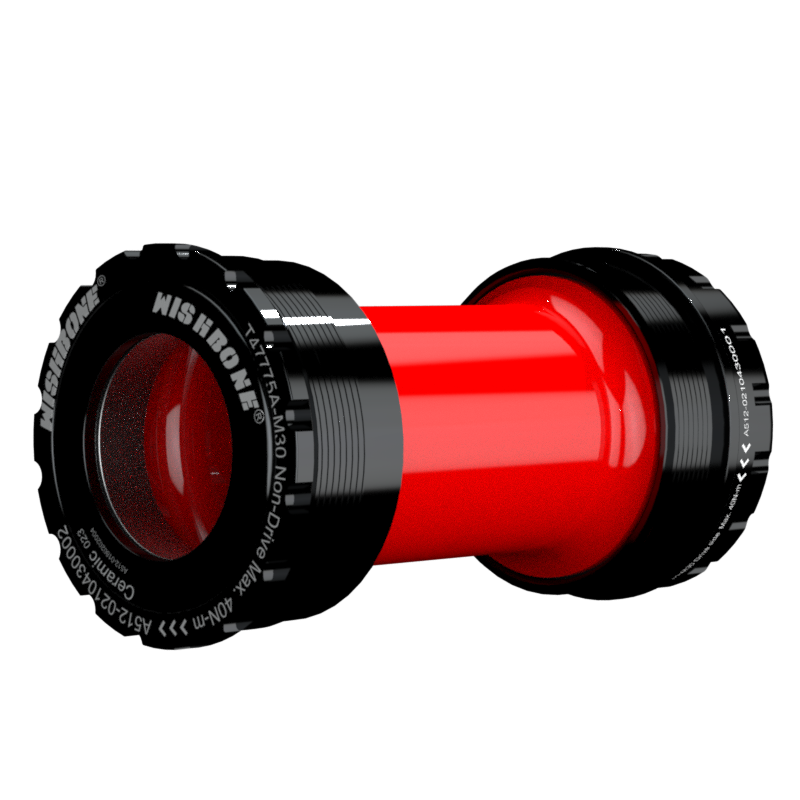 WISHBONE T47 (75.5mm) BBRIGHT CERAMIC BOTTOM BRACKET