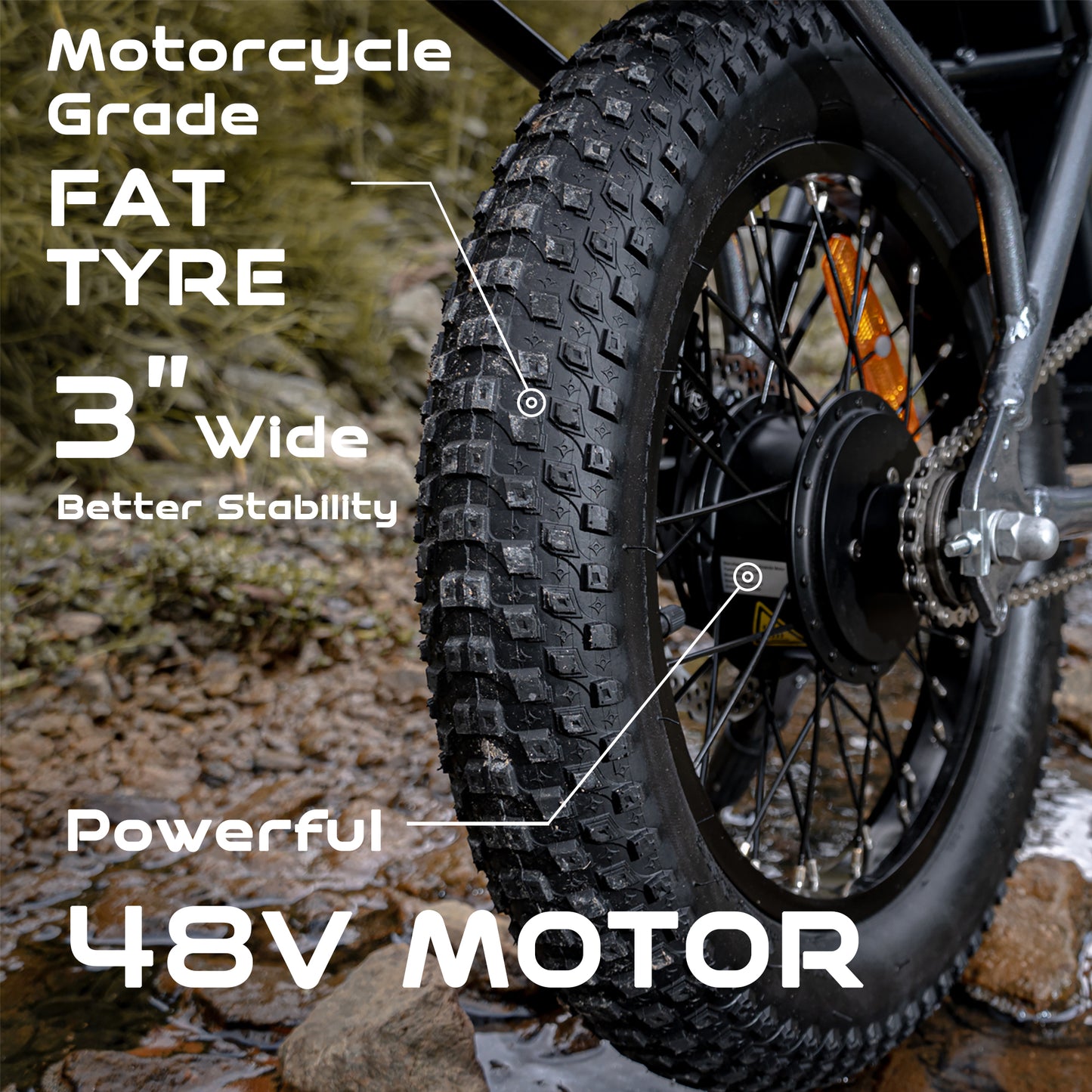 JIMOVE MC-PRO 16" FAT TYRE E-BIKE